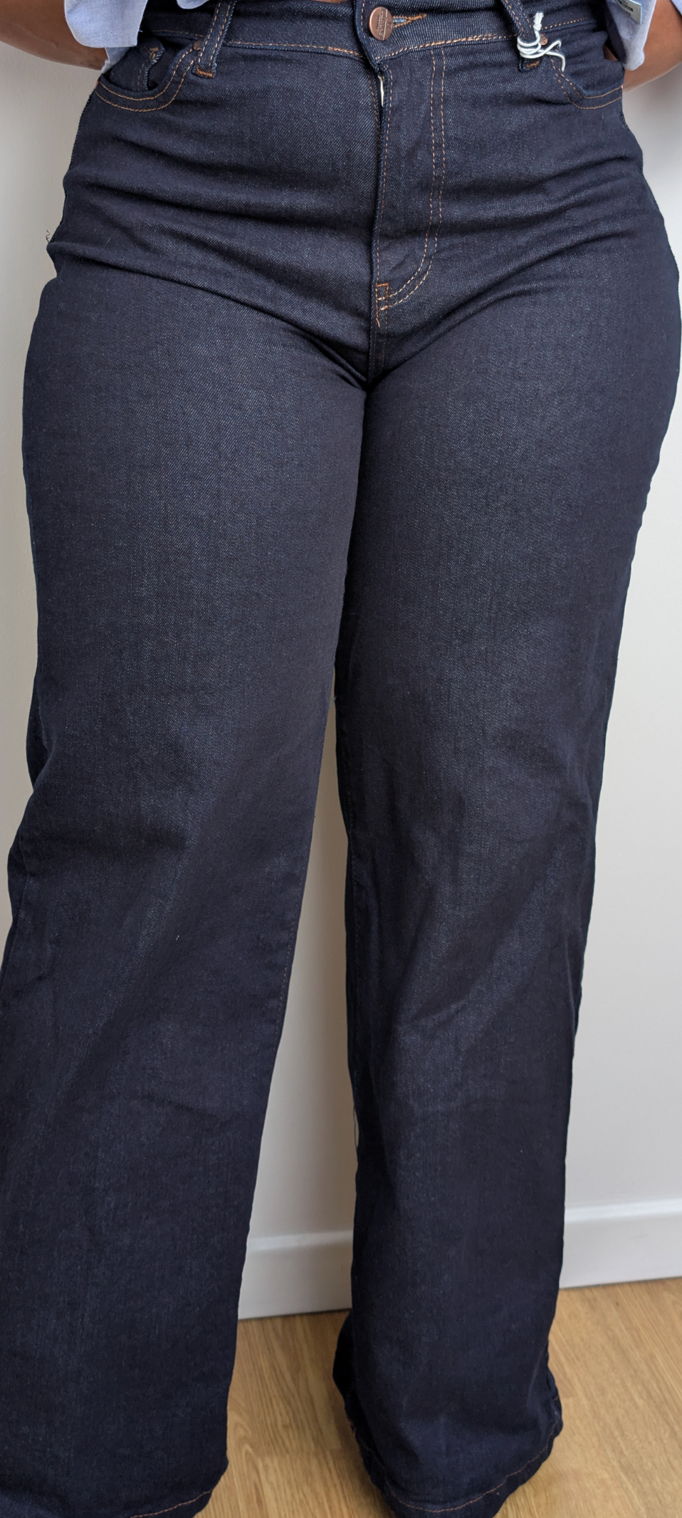 Jean wide leg bleu