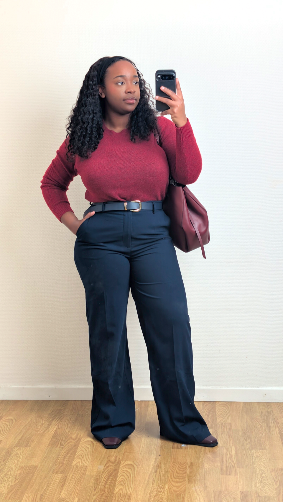 Pantalon tailleur - Marine