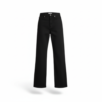 Jean wide leg noir