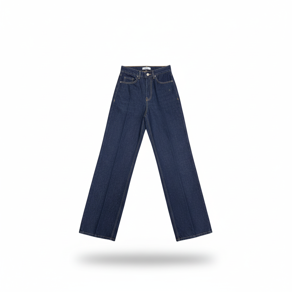 Jean wide leg bleu