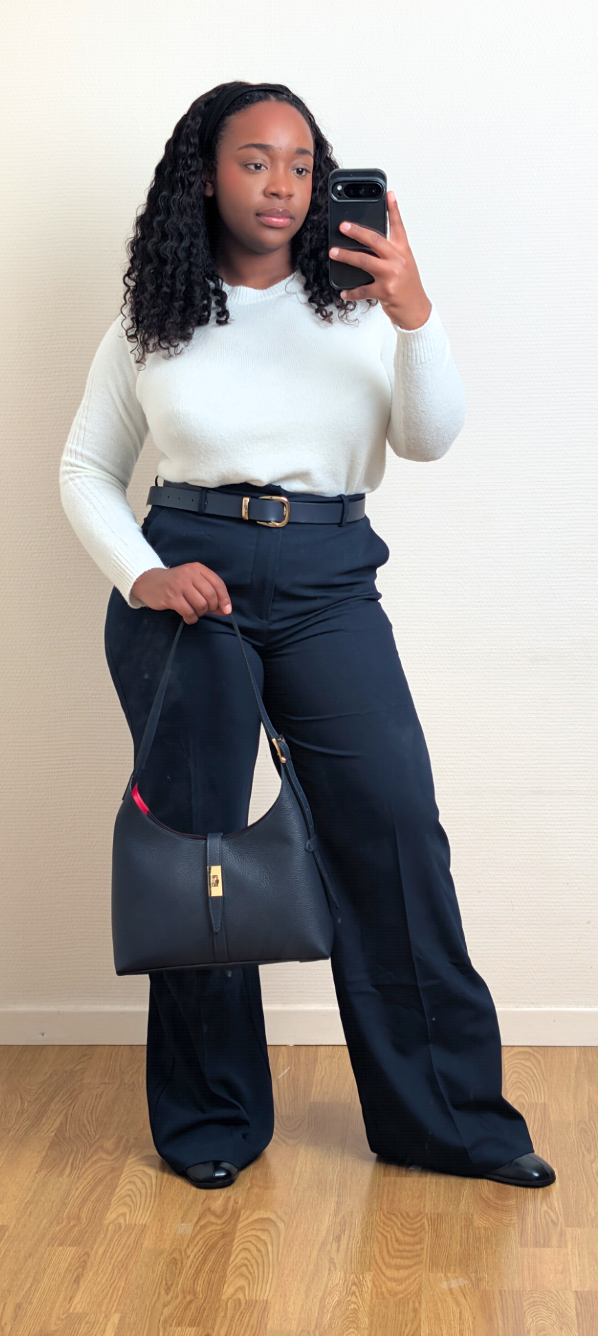 Pantalon tailleur - Marine