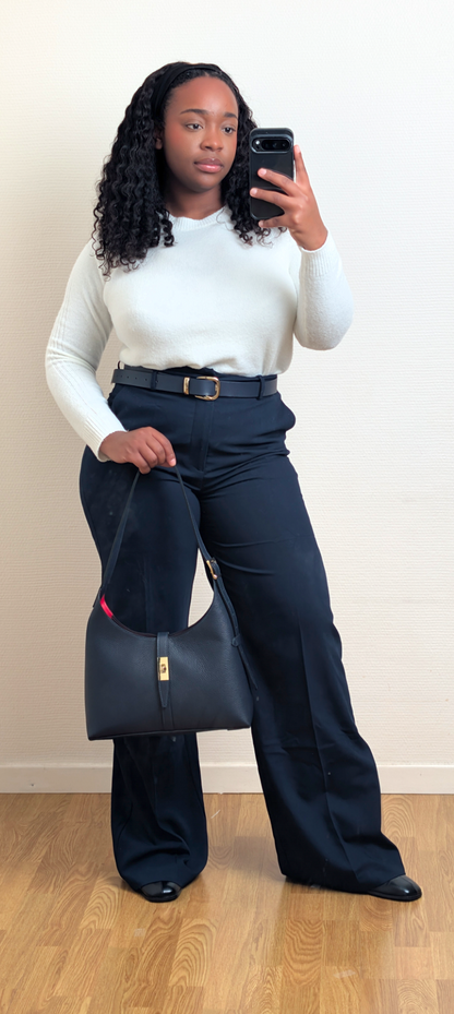 Pantalon tailleur - Marine