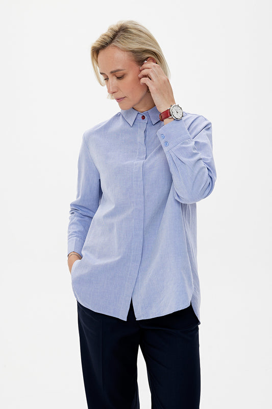 Chemise Bleu - FLORE